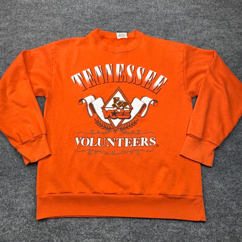 Vintage Tennessee Volunteers Sweatshirt Womens Large Vols Pullover NCAA 80s